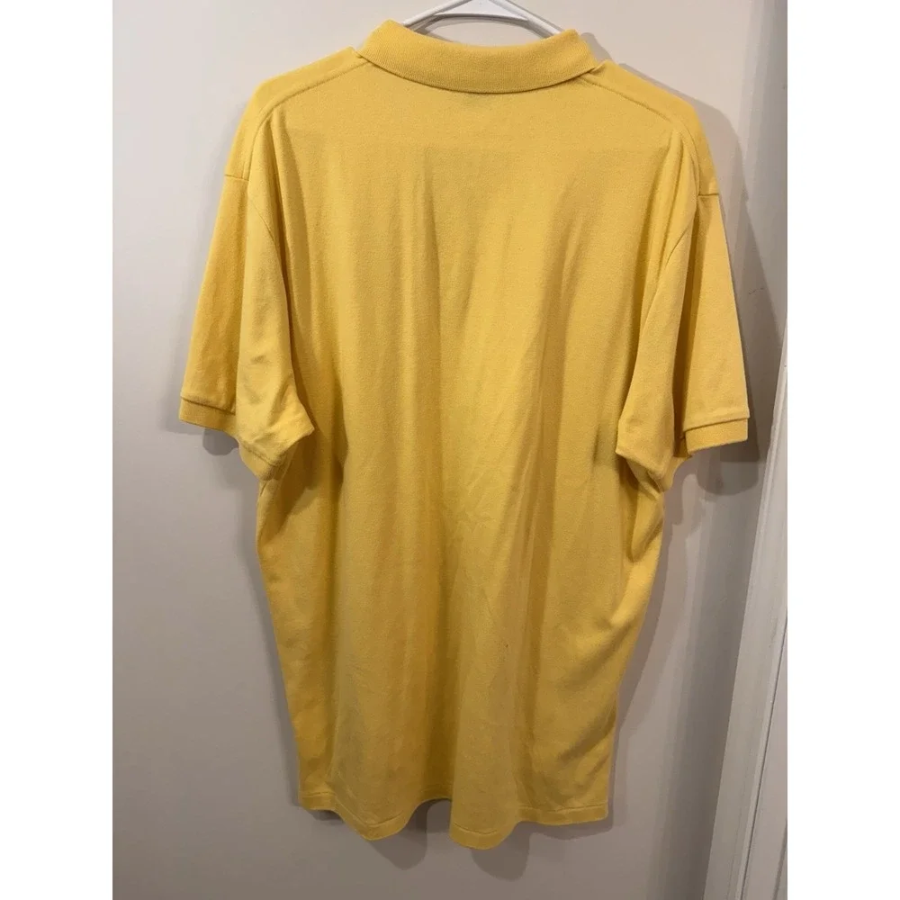 Polo Ralph Lauren men's yellow, short sleeve polo shirt‎ size L